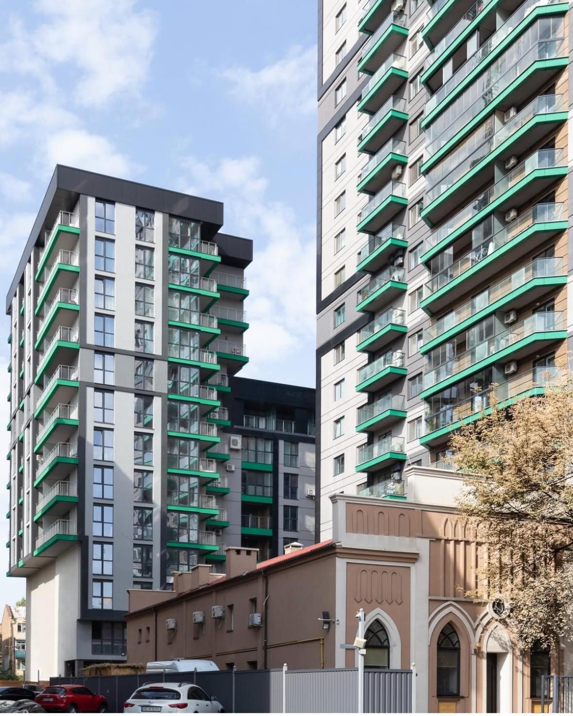 High Five Apartments, Most City Area Днепър Екстериор снимка